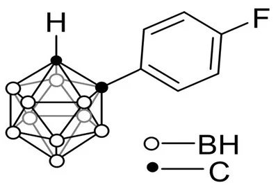 1-(4-Fuorophényl)-1,2-dicarbacloso-dodécaborane,C8H4B10F,23854-17-3